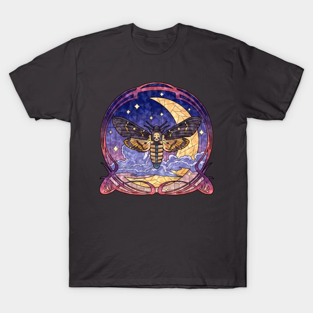 Midnight Moth T-Shirt by VixPeculiar